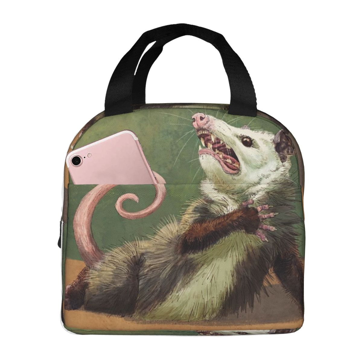 Amateur Opossum Actress Insulated Lunch Bag for Women Office Cooler Thermal Food Box Tote Leakproof Lunch Boxes Container One Size