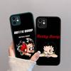B-Bettys Boops Phone Case For IPhone 16 15 14 Plus 15 13 12 11 Pro Max X XS MAX Matte Cover