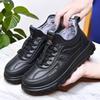 Herrenschuhe Winter Samt verdickt warm hochgeschnitten dicksohlig Herren Schneestiefel rutschfest wasserdicht Freizeitschuhe Outdoor Baumwollschuhe