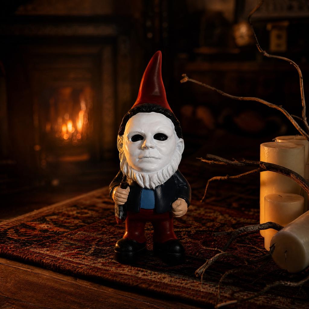 Halloween Garden Gnome Resin Statue, Decor for Home and Yard