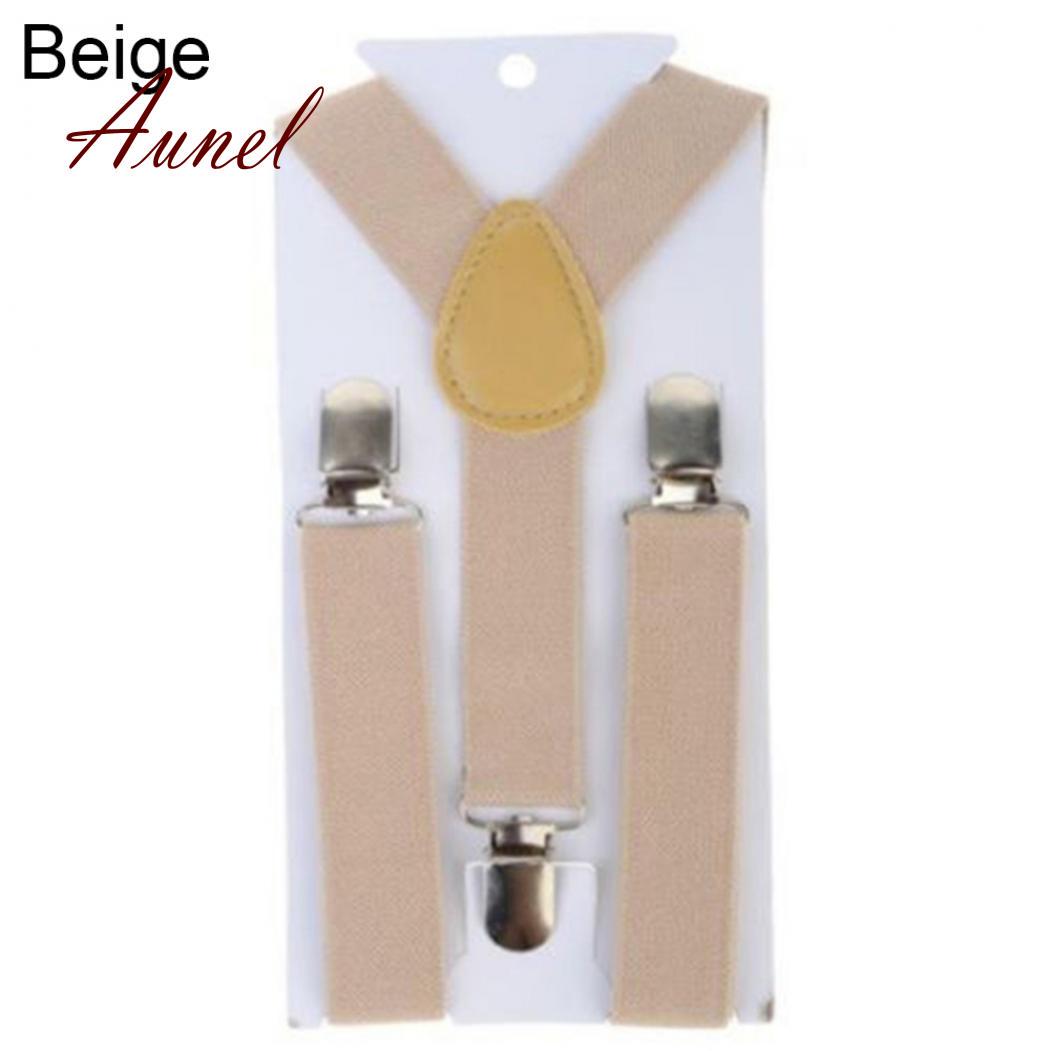 

Модные детские подтяжки с Y-образной спинкой, эластичные регулируемые подтяжки бежевый