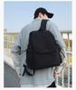 2025 Minimalist Lightweight Backpack: Versatile Flap Shoulder Bag for Outdoor Travel, Unisex Casual Style