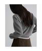 8SECONDS Color Block Collar Pullover Ash