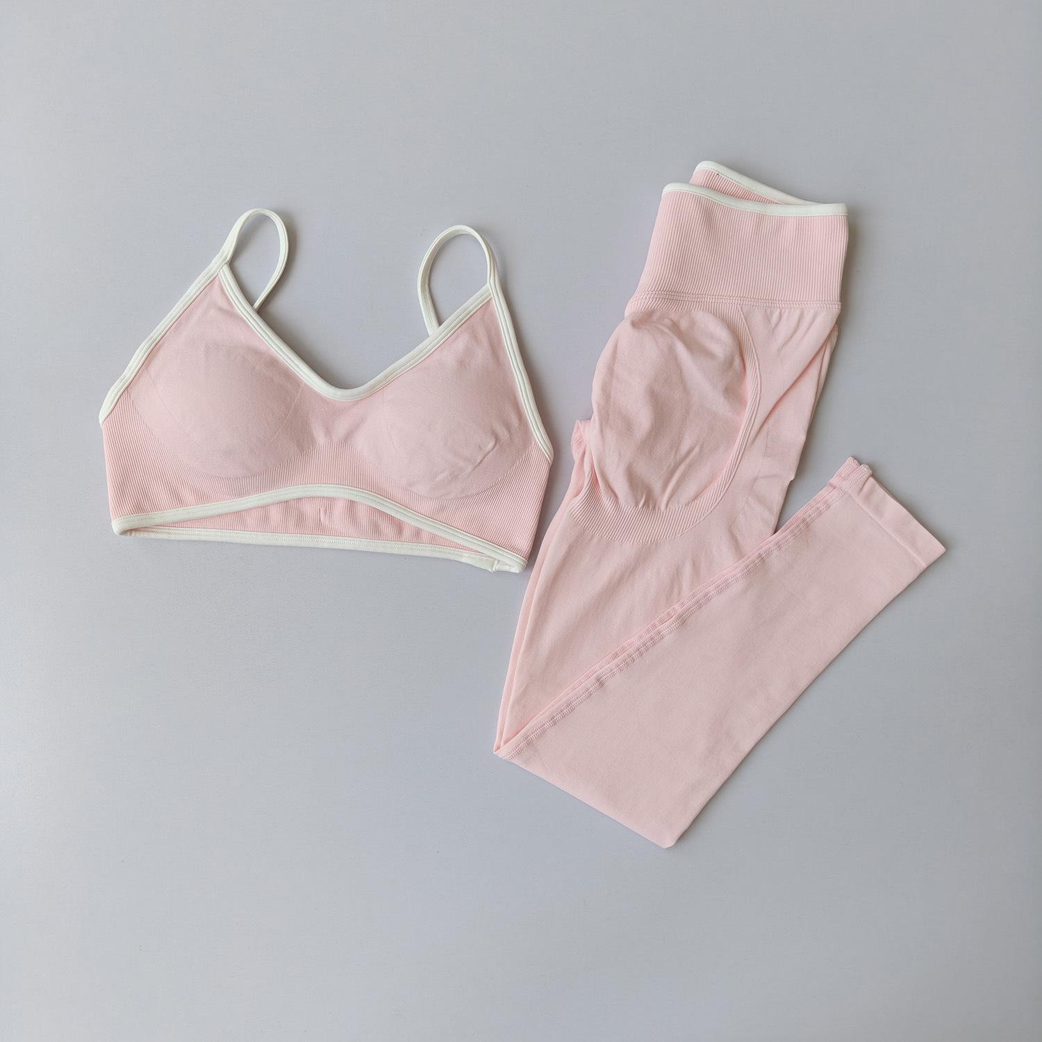 

JYL Halter Yoga Set High Waist Tight Fitness Shorts S лестощі