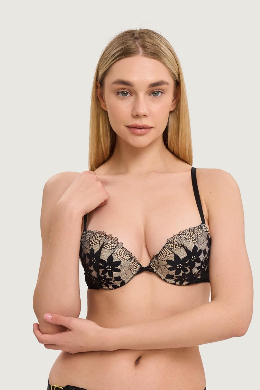

Бюстгальтер push-up gel Jolidon (81960) 70C прозорий колір чорний