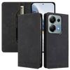 Leather Retro Anti-theft Wallet Flip Case For Xiaomi Redmi Note 13 12 Turbo 13Pro 4G Note13 Pro Plus 5G Etui Cover Magnetic Hasp
