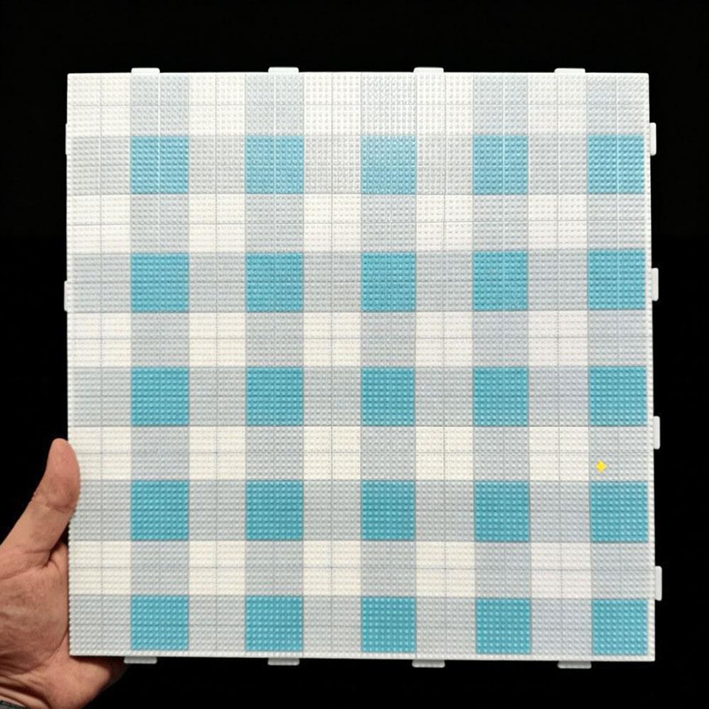 Line-drawing Fuse Beads Board Heat Resistant Pegboard For Perler Beads DIY Bead Puzzle Template With Grid Craft Supplies