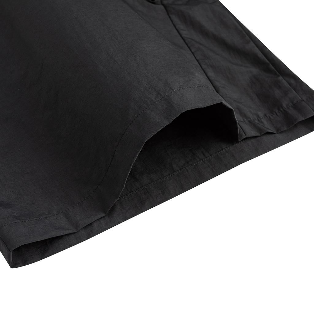 Anta Mens Woven Five-Point Shorts Summer 2026 Casual Shorts Men bottoms Basic-Black 952628502-3