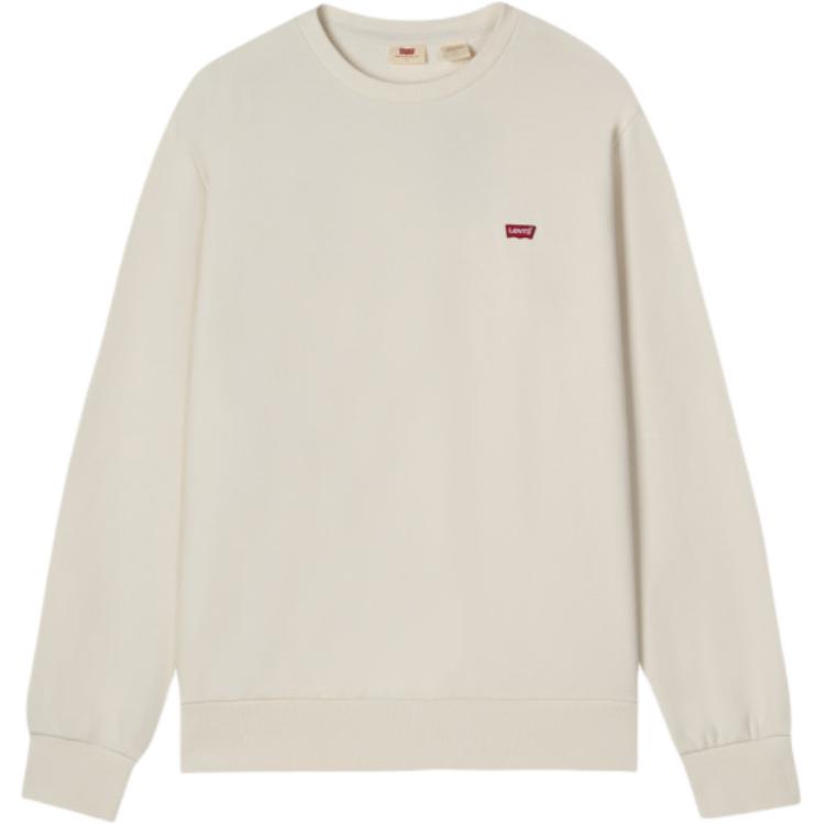 

Levis Повседневный Трикотажный Удобный Простой Логотип Круглый Вырез Длинный Рукав Толстовка Мужская толстовка 008FR-0001 XS
