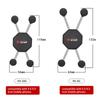 Bike Bicycle Car Motorcycle GPS Mount Aluminum Rail Handlebar Cell Phone Mount Mountain Bike Motorcycle Phone Mount