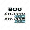Glacier Blue ABS 700 800 900 ROCKET EDITIN BITURBO 700 800 900 Emblem Car Fender Trunk Sticker For G Class G700 G900 W463 W464