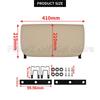 Car Seat Back Panel Leather Backrest Storage Pocket Cover 52109173668 For BMW 5 7 GT Series F10 F11 F01 F02 F07 2009-2013