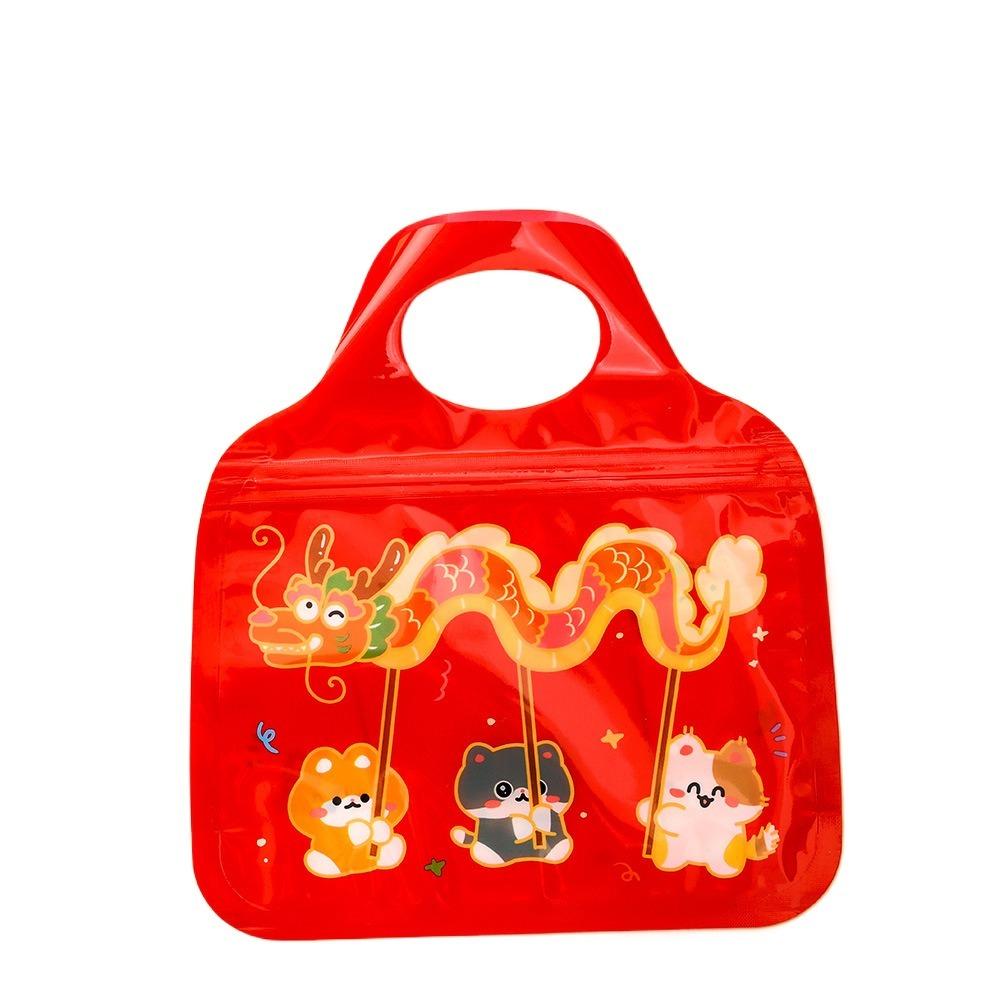 Fashion Multifunction Snack Tote Bag Large Capacity Cartoon Pattern Storage Bag Packaging Bag Spring Festival Gift Packaging 729₽