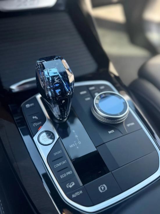 AAAQU1 4 Piece Set Crystal Gear Shift Knob Lever For BMW G20 G21 iX3 G08 X3 G01 X6 G06 X7 G07 X5 G05 Automatic Crystal Gear Handle