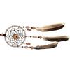 1 PCS Creative Handmade Dream Catcher with Feather Shells Car Pendant Hanging Decoration