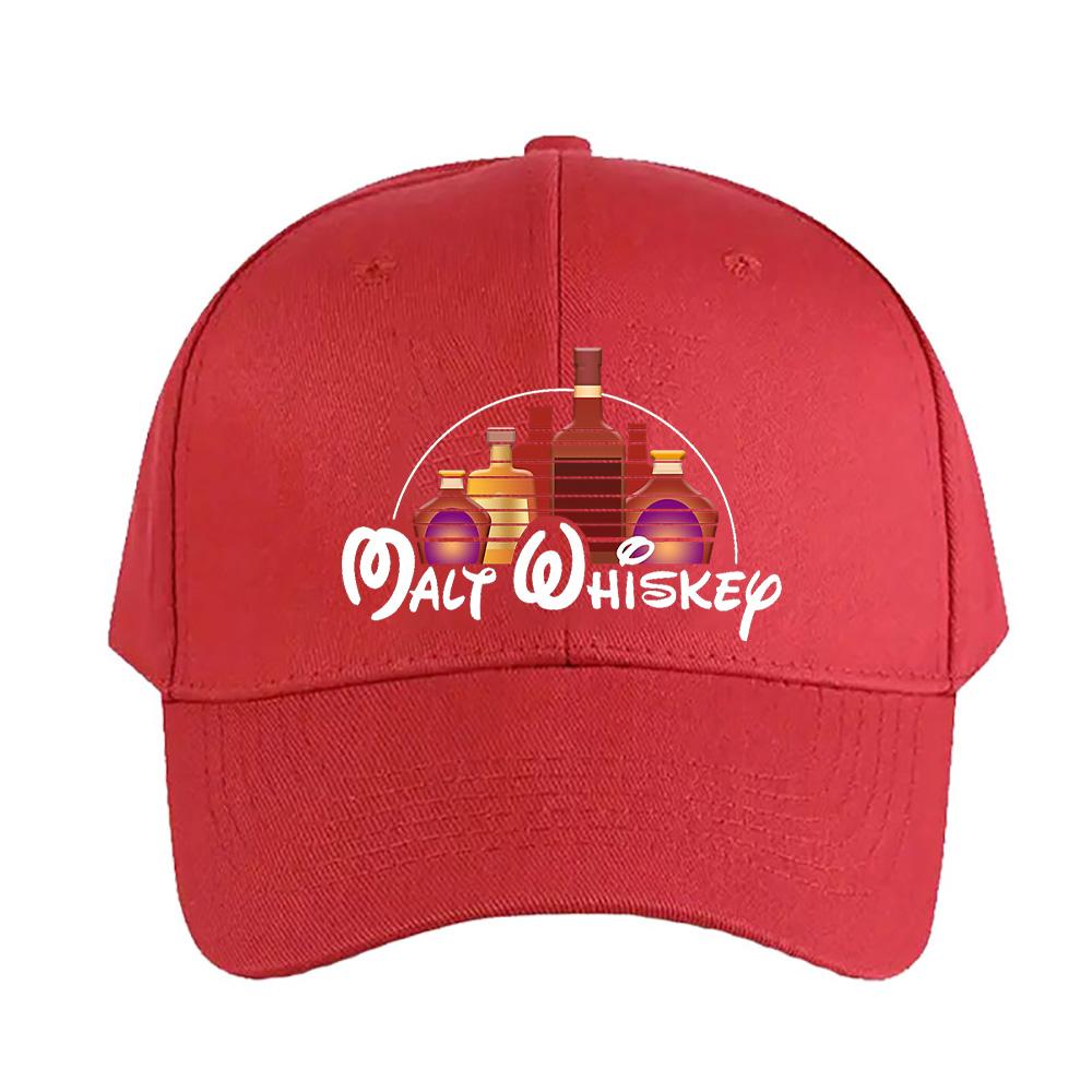 Malt Whiskey vintage Summer Woman Man Adult Peaked Hat Fashion Casual Adjustable Printed Baseball Caps Funny Dad Trucker Cap