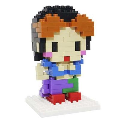 Nanoblock Pirátské království Pásková hlava Pirát 210 dílků (PCS)