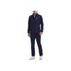 Under Armour Stretch Hybrid Warm Solid Color Stand Collar Down Jacket Men Jacket Midnight-Deep-Blue 1366290-410