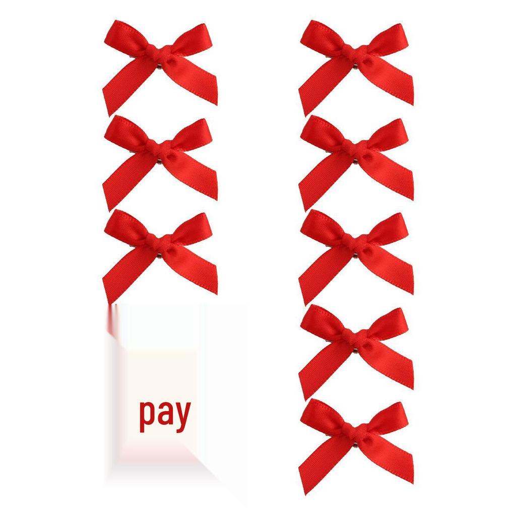 Ballet Style 4cm Bow Duckbill Hair Clip - Sweet Ribbon Hair Accessory