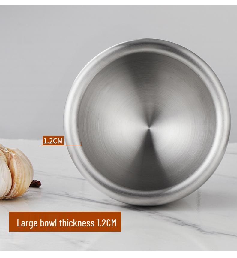 304 Stainless Steel Manual Garlic Press & Grinder - Garlic Mortar, Pestle, Crusher, Paste Maker, Medicine Grinder.