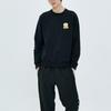MLB Trendy Sweatshirts Unisex Black Crew Neck Moderate Regular 31MT02041-50L