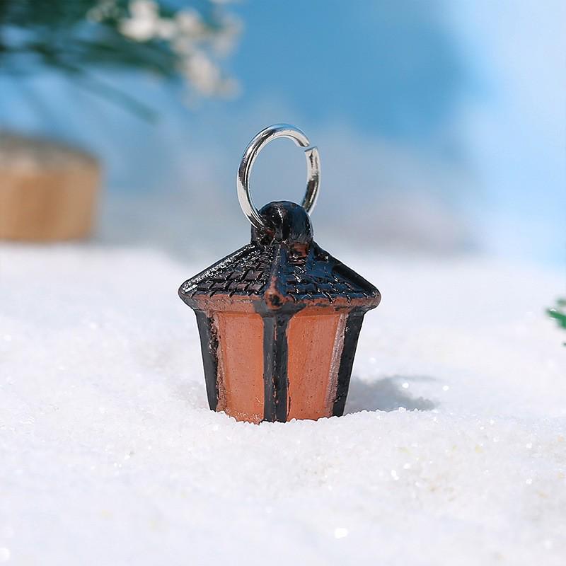 Luminous Night Light Micro Landscape Resin Christmas Tree Ornament