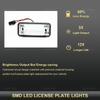 2PS License Plate Light Rear Tail Lamp Upgrade Error Free for 2013-2015 Subaru Forester BRZ Impreza Legacy For Scion FR-S