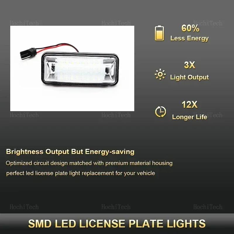 2PS License Plate Light Rear Tail Lamp Upgrade Error Free for 2013-2015 Subaru Forester BRZ Impreza Legacy For Scion FR-S