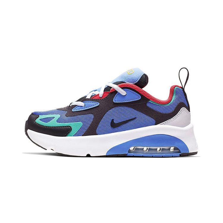 

Детские кроссовки Nike Air Max 200 PS Royal Pulse Синие масляно-серые светло-голубые AT5628-400