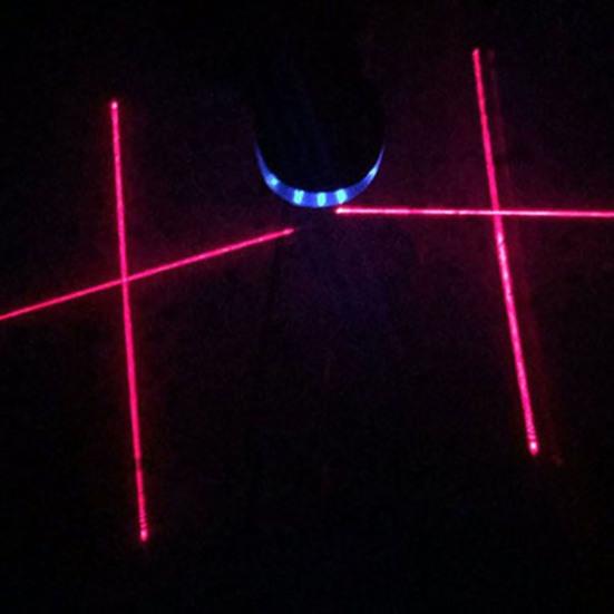 Fahrrad Rücklicht LED Blinkend Parallele Linie Mountainbike Sicherheitswarnleuchte