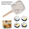 Eggs Frying Pan for Breakfast Pancake Burger Sandwiches Nonstick Easy Clean Pancake Pan Gas Stove & Induction Compatible