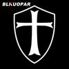BLKUOPAR  The Emblem Of The Cross Car Stickers Fashion Decals Scratch-Proof Die Cut Personality Silhouette Helmet Windows Goods