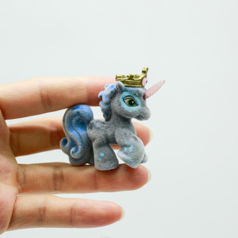 Figurină Anime Flocking Micul Ponei Mânz Stele Colecție Figurină de Acțiune Kawaii Skylia Vrăjitoare Fluture Jucării Cutie Surpriză Cadouri pentru Copii