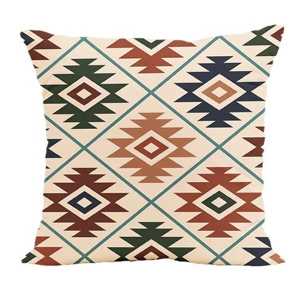 Modern Minimalist Geometric Linen Pillow Cover For Living Room Decor