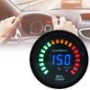 Oil Temp Gauge 2-Inch Sensitive Anti-rust Car LED Digital Oil Temperature Gauge for 12V Vehicles