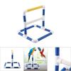 Parrot Stand Perch Rack Bird Play Center Toy Tray Training (Scrub)