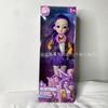 Large 12 Inch K-POP Demon Hunter Girl Group Doll Lumi Mira Zoe Figure with 3D Eyes Vinyl Collectible Gift