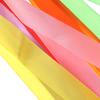 Colorful Ribbon Dance Props Rainbow Silk Wooden Ring Bells Hand-Shaken Bells For Kindergartens