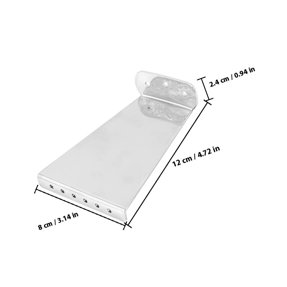 Guitar Acoustic Replacement Parts Tailpiece Tremolo Electric Fixed Bridge Folk Headless