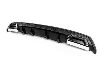 Universal Rear Diffuser DPT V-2 (ABS) (black Gloss)