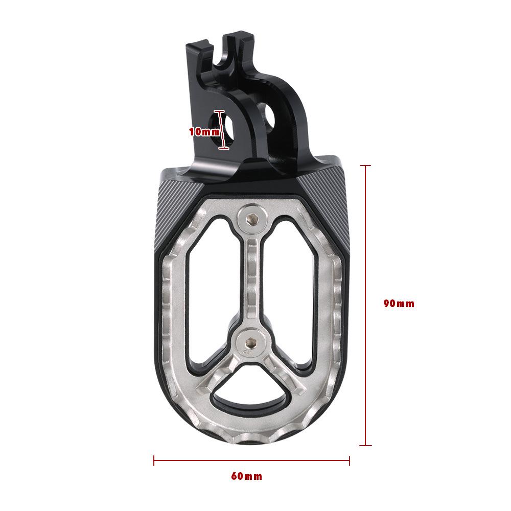 Pedaleiras Off-Road para Kawasaki KX250 (2005-2008), KX250F (2005-2015), KX4 (2008)