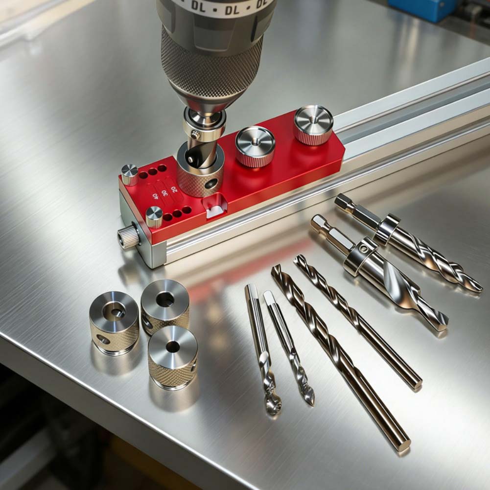 Countersink Drill Set Profile Punch Aluminum Alloy Construction Stainless Steel Drill Bits For Aluminum Profiles