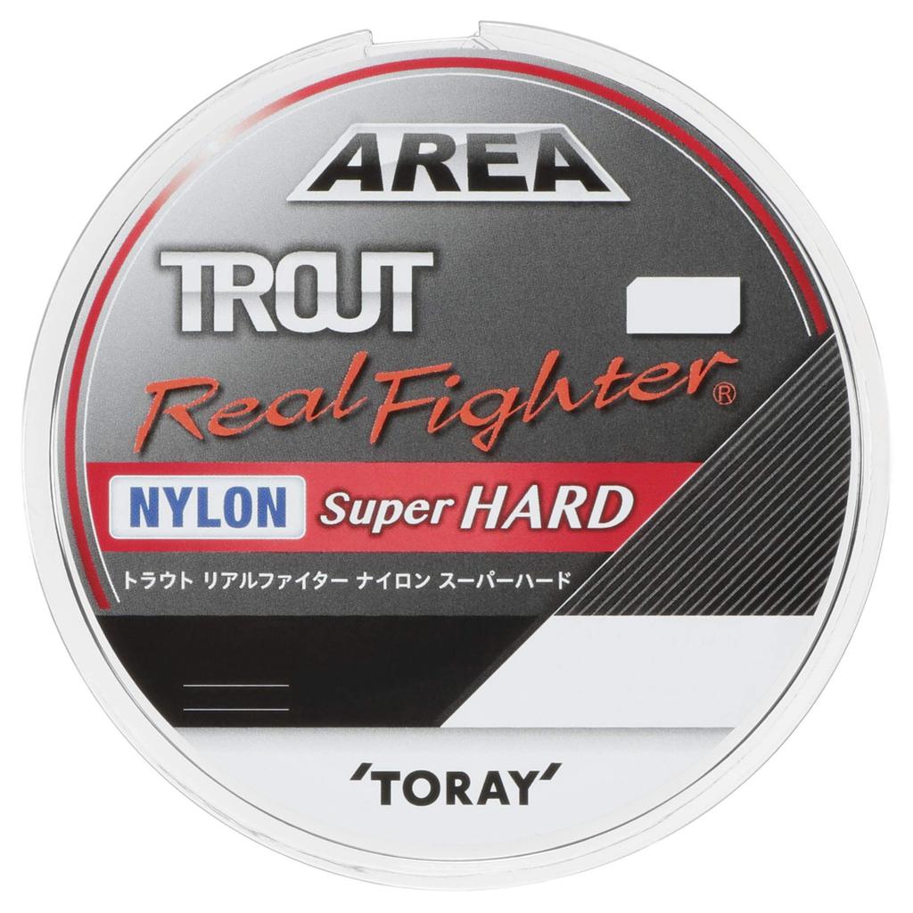 Toray Trout Real Fighter Nylon Super Hard Line, 100m, 3lb