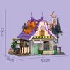 1202Pcs Halloween Fun Magic House Magic World Atmosphere Full Diy Building Blocks Puzzle Toys Children'S Gift