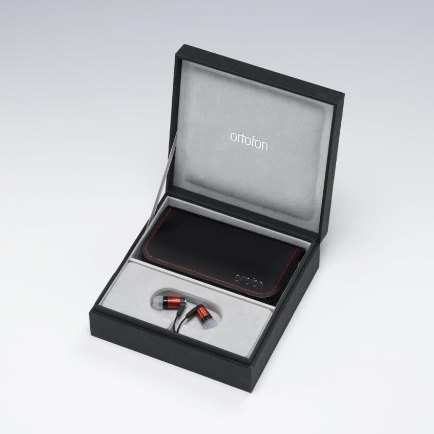 Ortofon e-Q7 Balanced Armature Driver In-Ear Wired Earphones (Red)