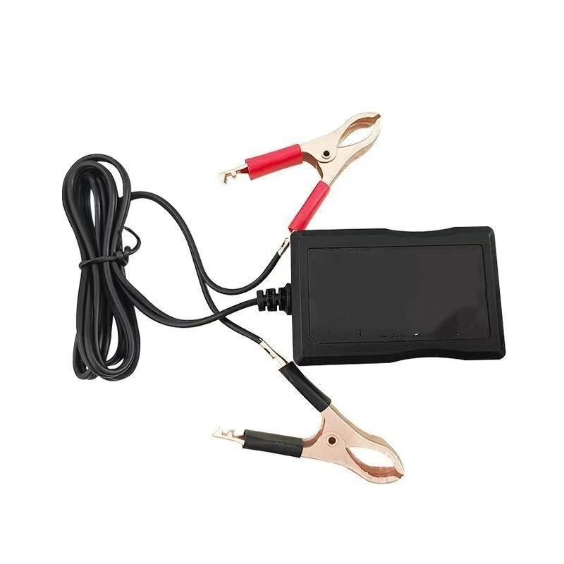 1Pcs 12V 24V To 5V Emergency Power Usb Adapter With 3Usb Ports And Battery Clip For High-Efficient Phone Charging