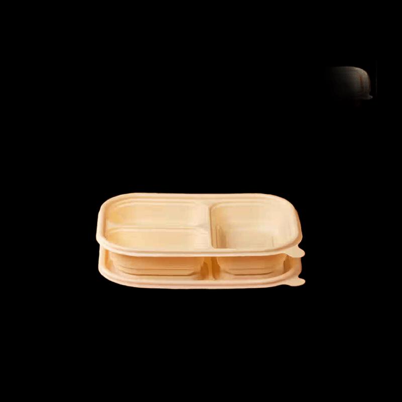 

Eco-Friendly Corn Starch Multi-Compartment Meal Boxes