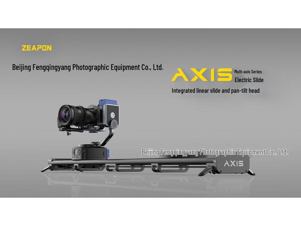 ZEAPON AXIS Multi-Axis Electric Slider for DSLR/Mirrorless Cameras - Carbon Fiber Track for Dynamic Photography