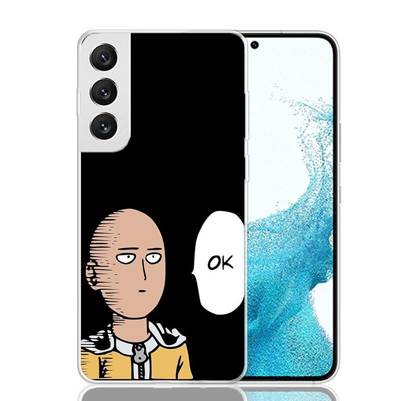 1 Punch Man Anime Phone Case For Samsung Galaxy S26 S25 Edge S24 S23 FE S22 Ultra S21 Plus S20 + Fundas Cover Coque Galaxy S25 S