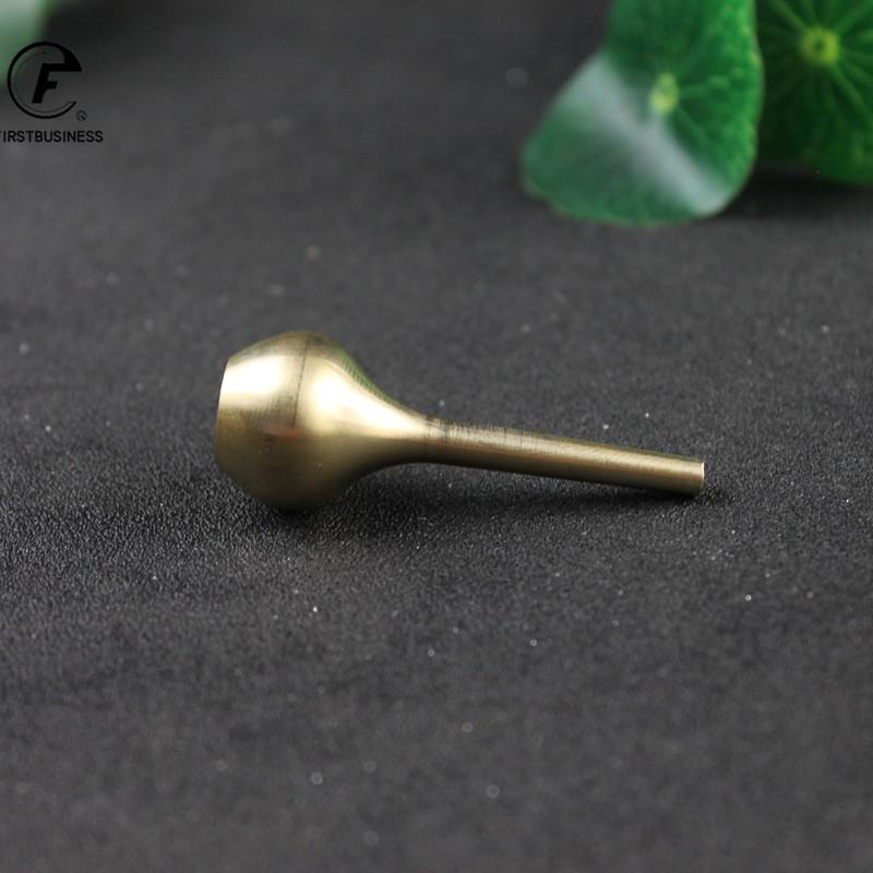 Mini Metal Brass Vase Flower Arrangement Dried Flowers Aesthetic Living Room Desk Decoration Zen Incense Burner Home Decor Craft